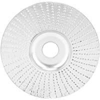 Disco Madera- Disco de Moldeo para Tallado en Lijado Plano 100 mm- Herramienta de Molienda Carpintería Plateada- Muela…